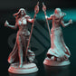 
Female Sorcerers DnD Dungeons and Dragons 28mm/32mm Wizard Sorcerer Female TTRPG Fantasy Miniature DnD 5e Pathfinder Figurines Detailed 12K