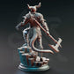 
3pc Devil Warriors of the Hell DnD Dungeons and Dragons 28mm/32mm TTRPG Fantasy Wargame Miniature DnD 5e Pathfinder Nosmeni Warrior Monsters