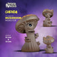 
Mushroom Monster DnD Dungeons and Dragons  28mm 32mm D&D Wargame Miniatures for Dioramas TTRPG Fantasy - Nm