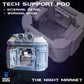 
The Tech Support Pod Building 28mm/32mm Scale Market Scatter Scenery for TTRPG Fantasy Wargames Scifi Terrain Store miniature Industrial