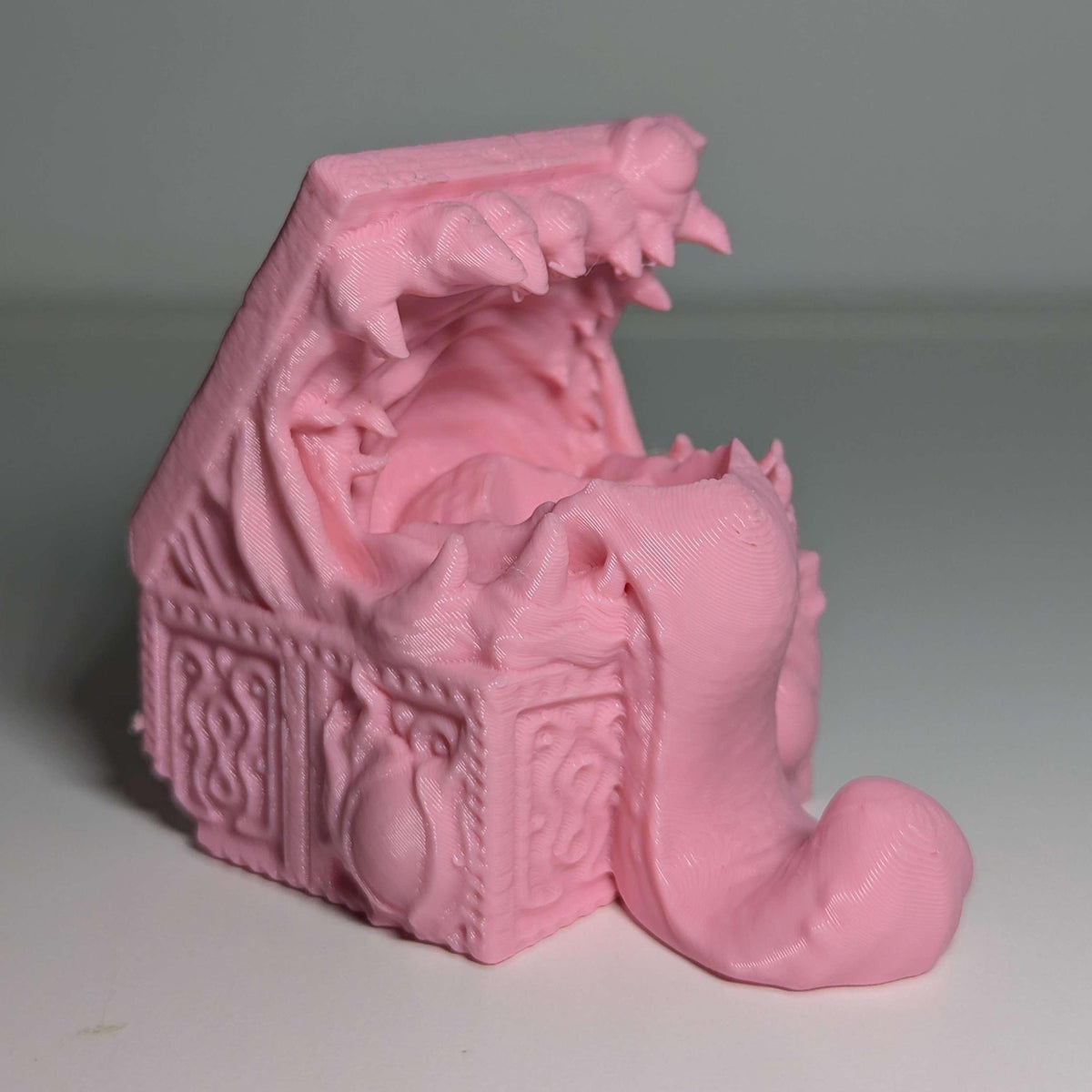 
3D Printed Dice Holder DnD Dungeons and Dragons TTRPG Wargame Dice Mimic RPG Dice Monster Mimic Dice holder Game accessories, FatesEnd — Etsy photo 4