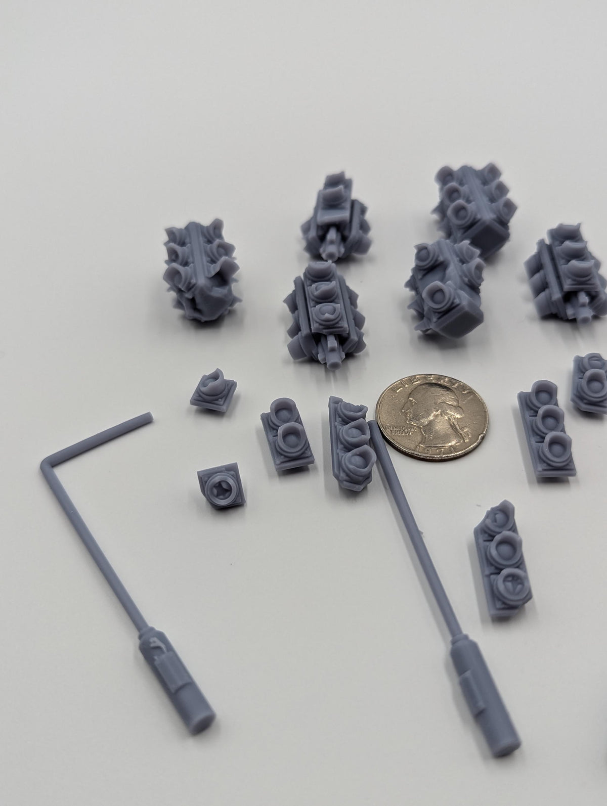 
18pc Road Traffic Lights (Basing Bits 2.0) 28mm/32mm Scale Basing Materials Dystopian Wargaming City Infrastructure Scenery ElementsZbW