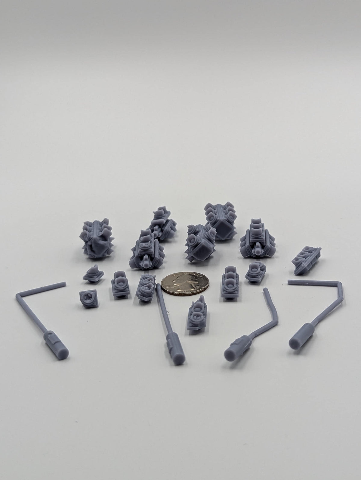 
18pc Road Traffic Lights (Basing Bits 2.0) 28mm/32mm Scale Basing Materials Dystopian Wargaming City Infrastructure Scenery ElementsZbW