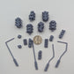 
18pc Road Traffic Lights (Basing Bits 2.0) 28mm/32mm Scale Basing Materials Dystopian Wargaming City Infrastructure Scenery ElementsZbW