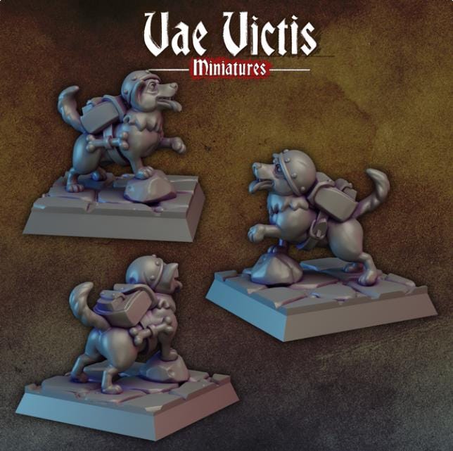 
Adventurer dog miniature