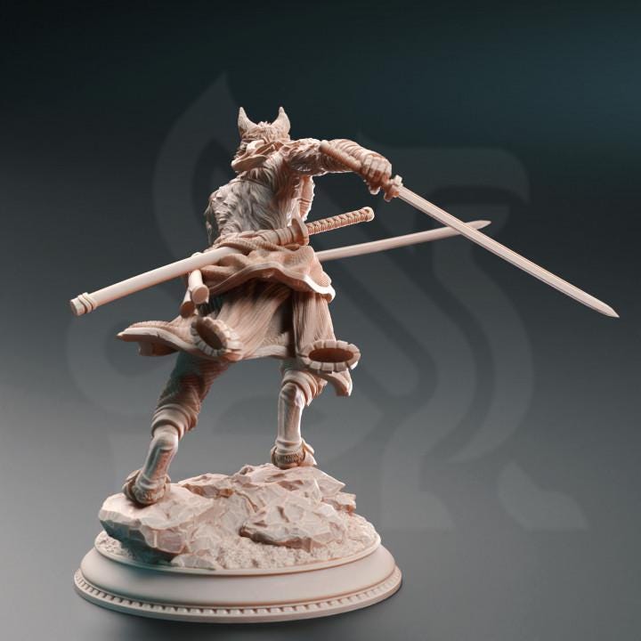 
Tabaxi Samurai Cat photo 2