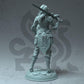 
Fey elf paladin miniature view 3