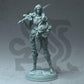 
Fey elf paladin miniature view 4