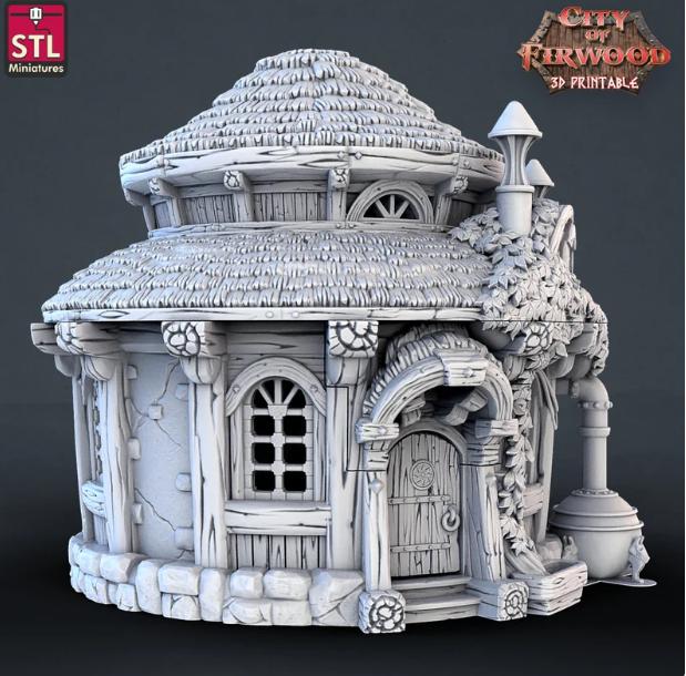 
The Alchemist House miniature building
