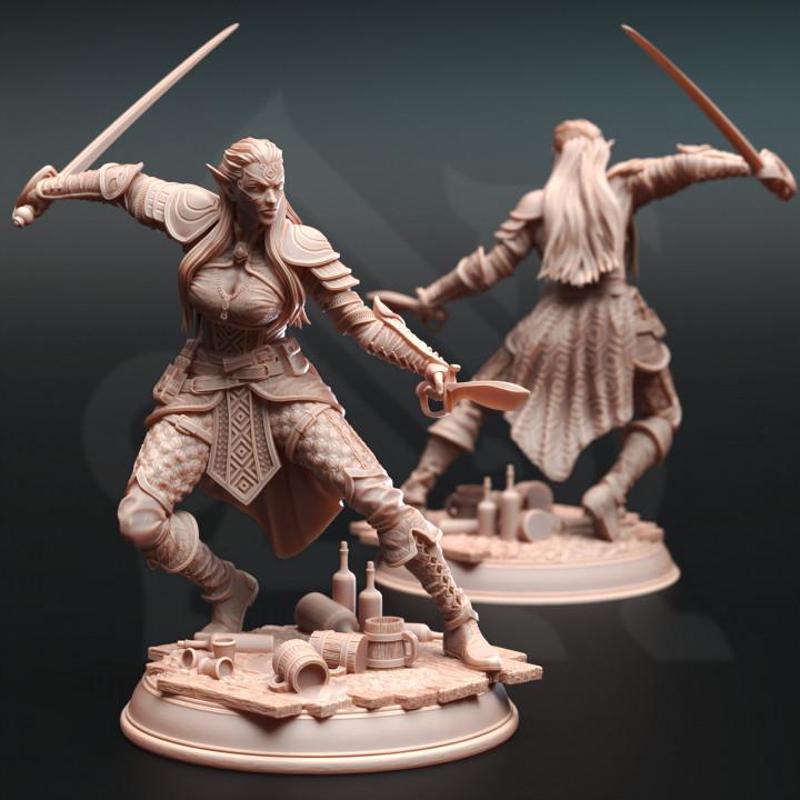 
Water Elemi Rogue Hali Brookes miniature