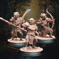 
3 Goblin Bandits sword, spear and bow set