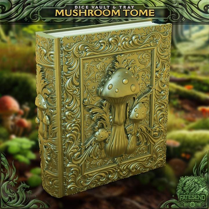
Mushroom Tome dice vault view 1