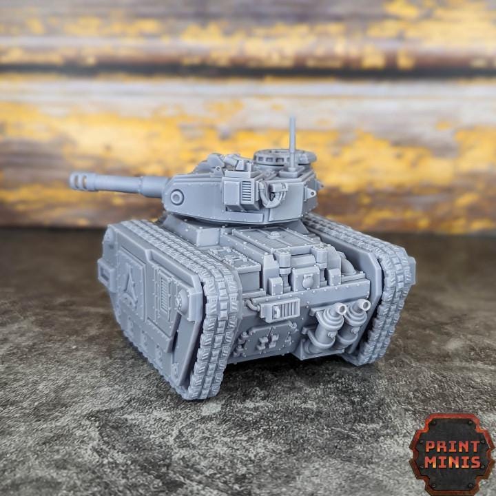 
Phobos Main Battle Tank miniature, Etsy listing photo 4