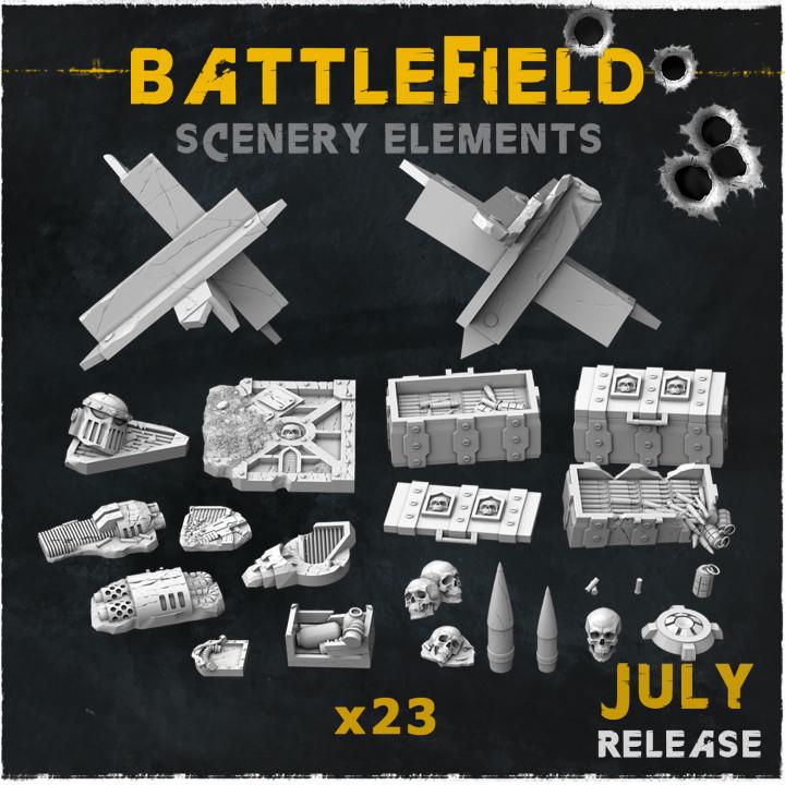 
Battlefield Scenery Elements Etsy listing photo 1