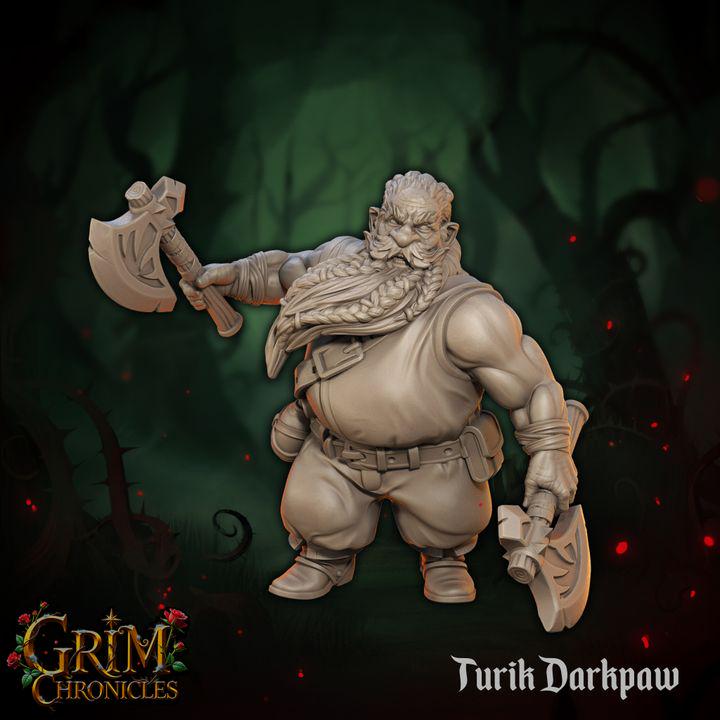 
Turik Darkpaw miniature, view 1