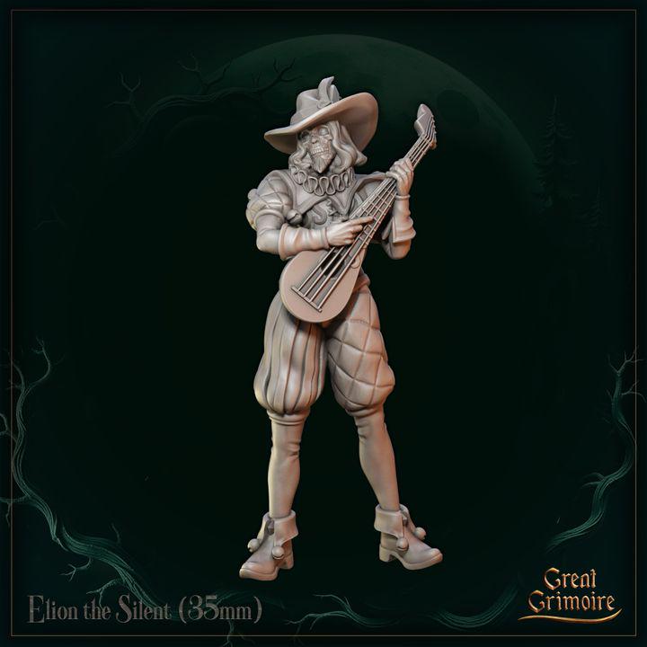 
Elion the Silent miniature, view 1