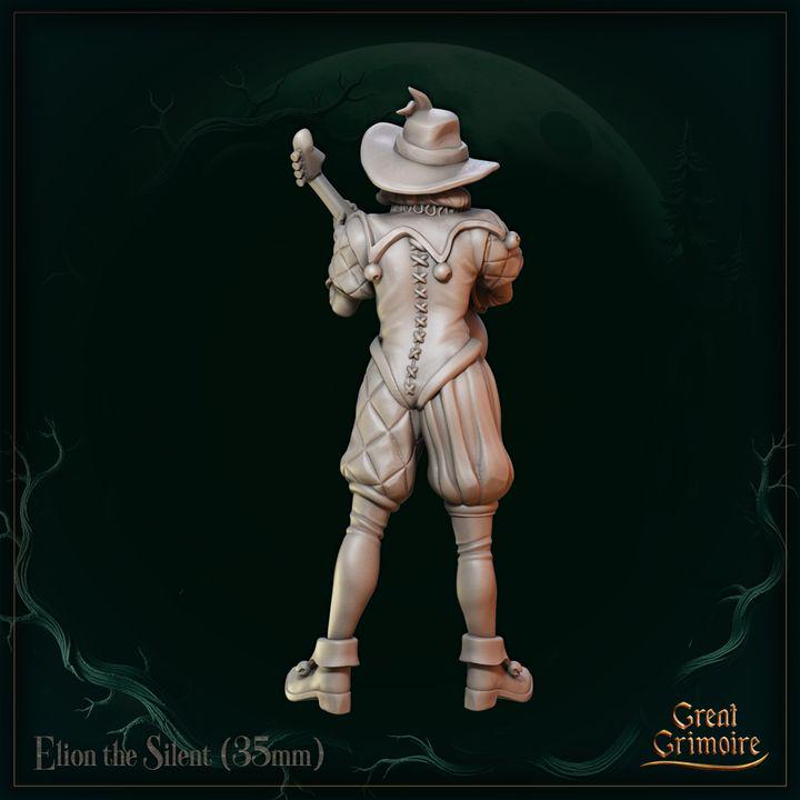 
Elion the Silent miniature, view 2