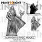 
Hermit Mage Elf Miniature – Dungeons and Dragons RPG Tabletop Figure Pathfinder 5e –PnP